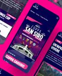 Mockup mobile del sito Bekings