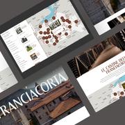 Mockup del sito Franciacorta