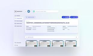 Schermata di visualizzazione di una campagna nella piattaforma Paparazzo