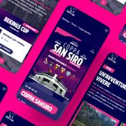 Mockup mobile del sito Bekings