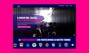 Schermata iniziale in formato desktop del sito Bekings