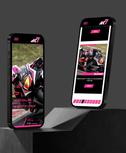 Mockup mobile del sito di Nicola Settimo
