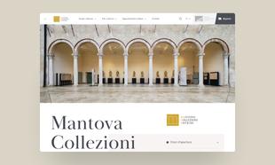 Schermata iniziale del sito del Museo MACA