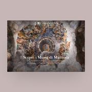 Mockup della schermata iniziale del sito del Comune di Mantova