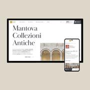 Mockup desktop e mobile del sito del museo MACA