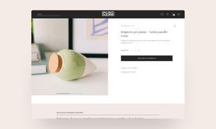 Schermata desktop del singolo prodotto di Vincenzo Dascanio Boutique