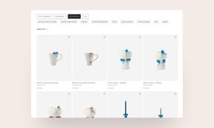 Schermata desktop del listing prodotti di Vincenzo Dascanio Boutique