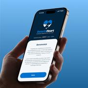 Mockup mobile dell'applicazione VeterinHeart