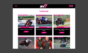 Schermata della sezione "News" del sito di Nicola Settimo