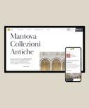 Mockup desktop e mobile del sito del museo MACA